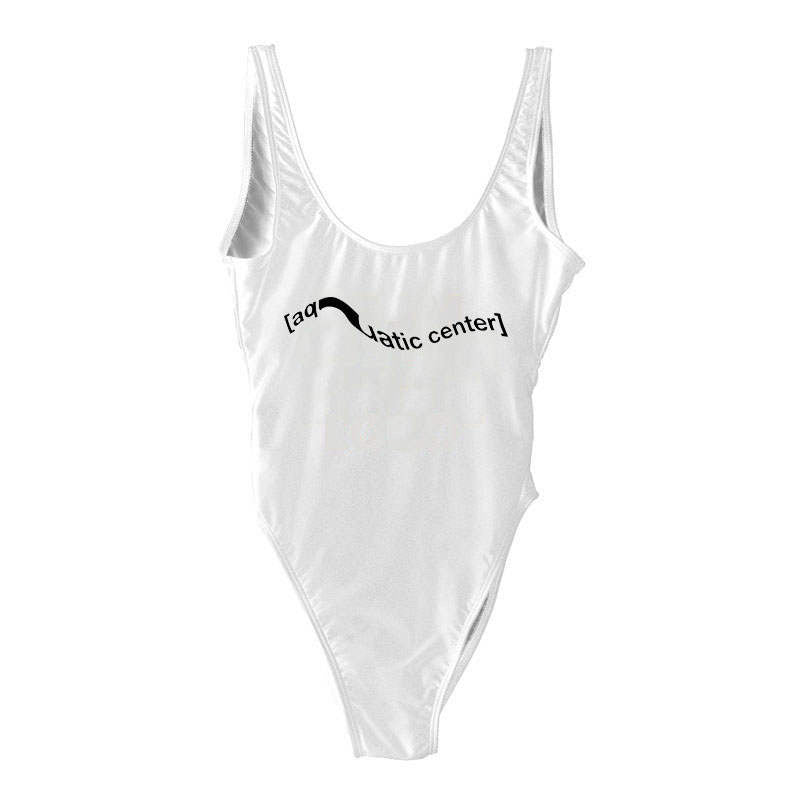 White Bathing Suit