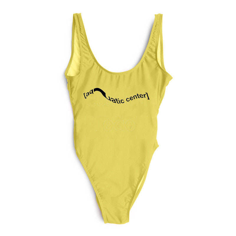 Yellow Bathing Suit
