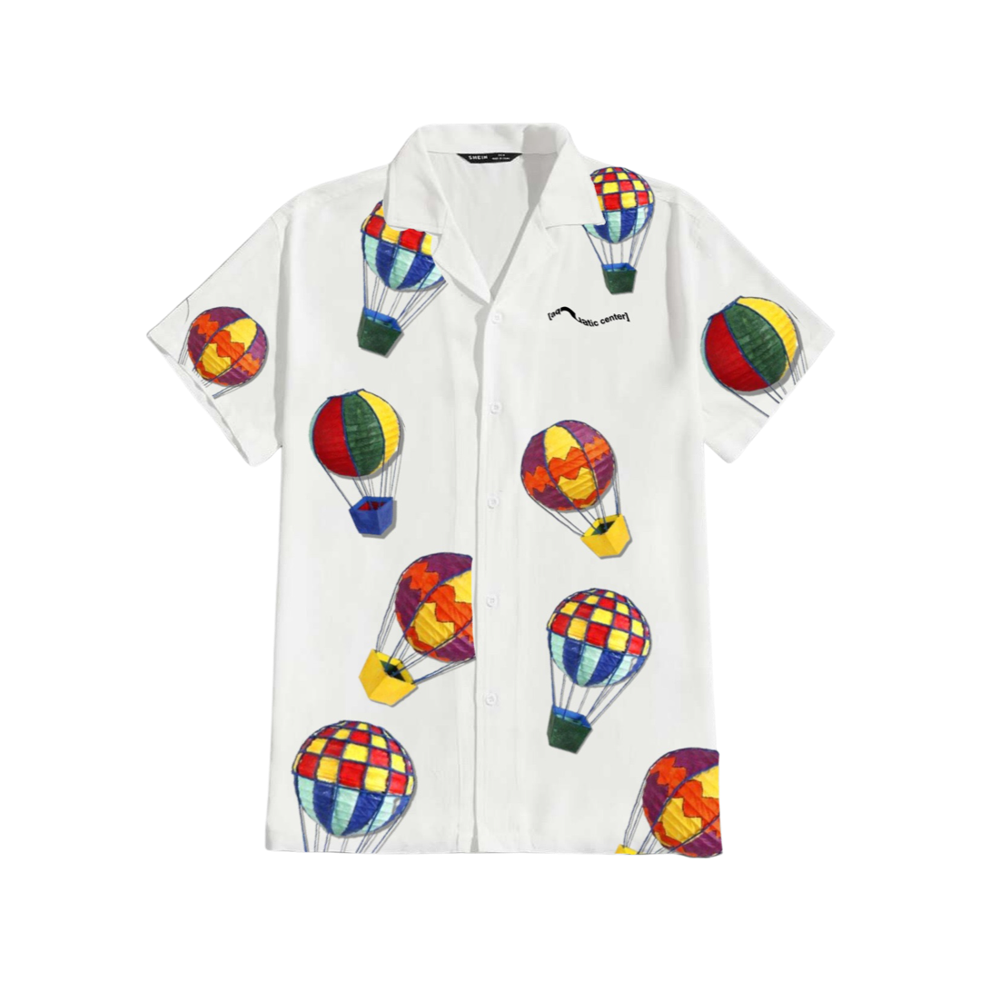 Hot Air Balloon Button UP