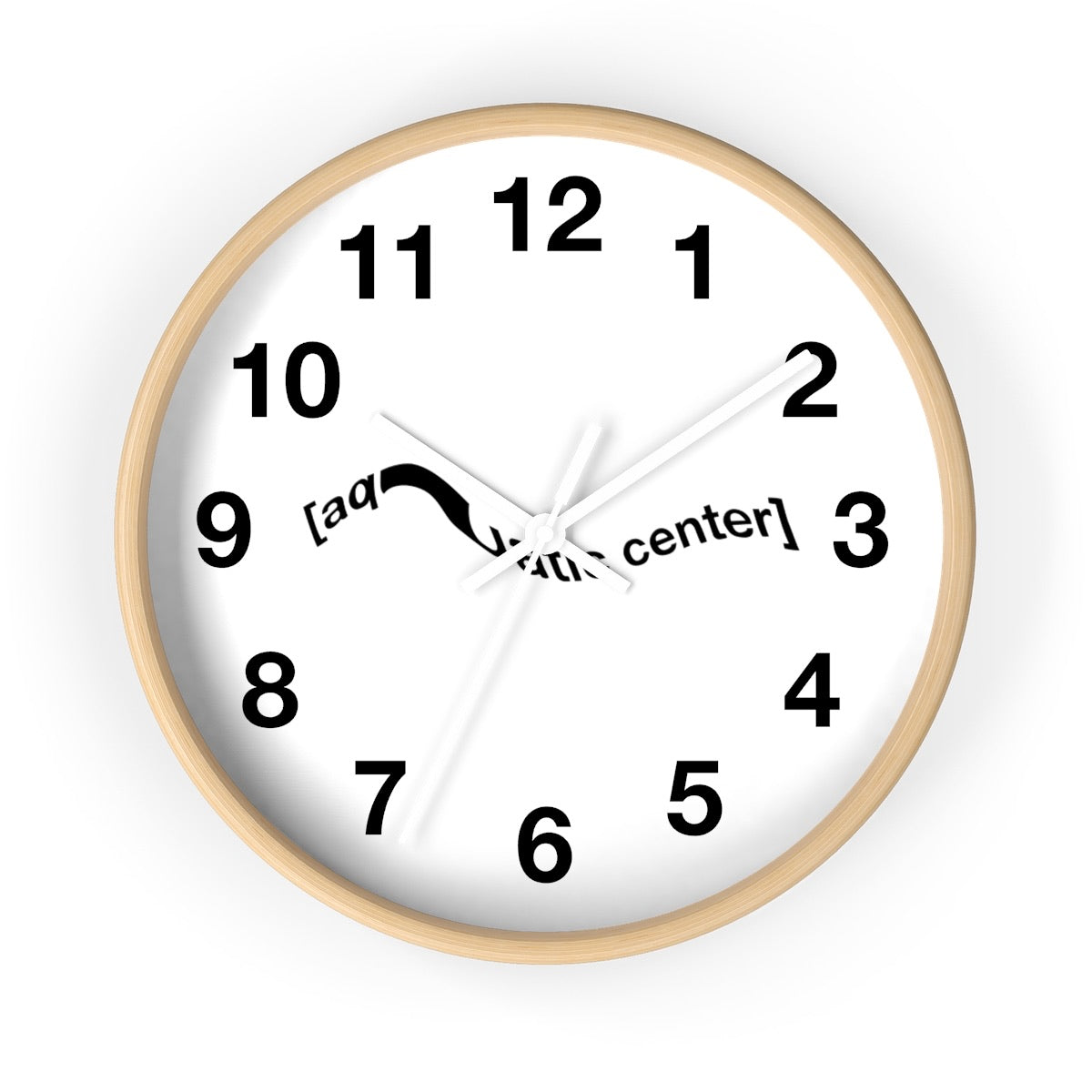 Wave Logo Clock